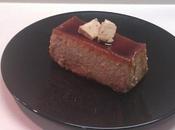Flan turrón