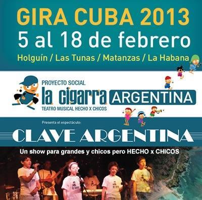 LA CIGARRA ARGENTINA llega a Cuba