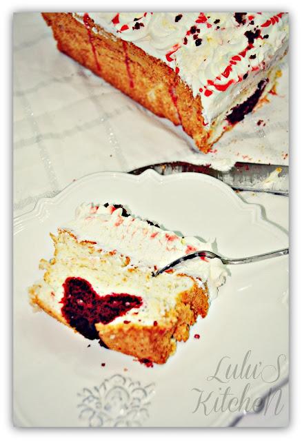 Angel Food Cake con sorpresa