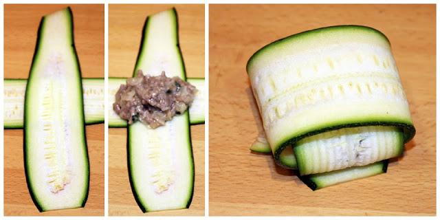 Raviolis de calabacín