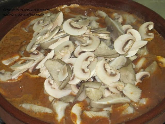 Fricandó con setas