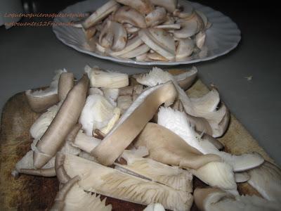 Fricandó con setas