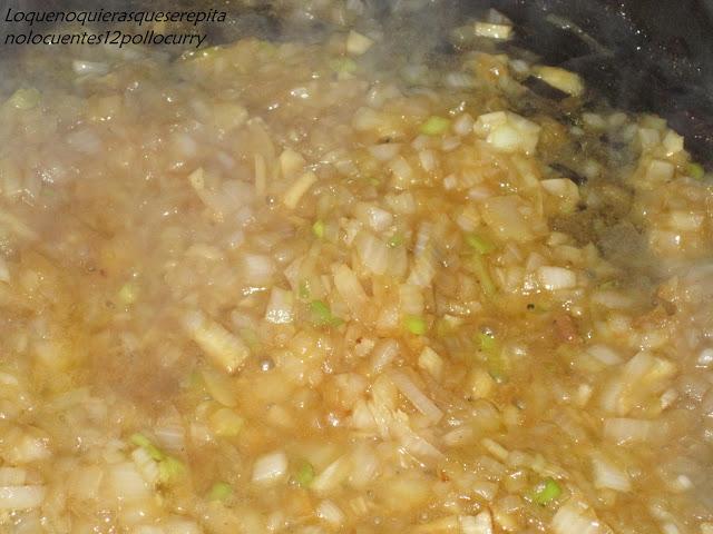 Pollo al curry