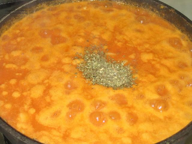 Macarrones con sepia