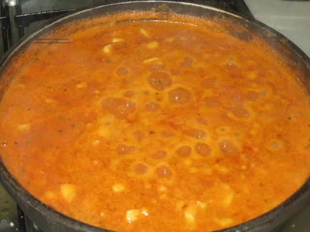 Macarrones con sepia