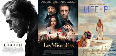 'Lincoln', 'Los miserables' y 'La vida de Pi' en cabeza de las nominaciones a los BAFTA, pero sin Spielberg ni Hooper