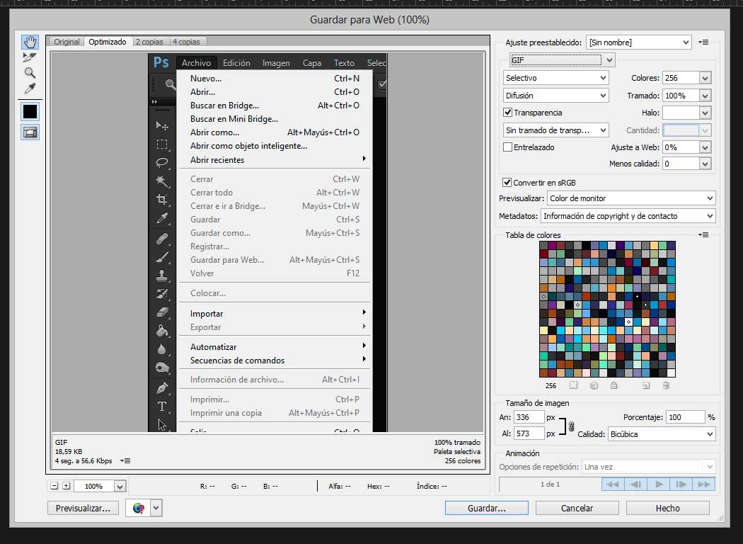 Unidad 1 - Photoshop, el entorno de trabajo de Photoshop CS6 (IV)