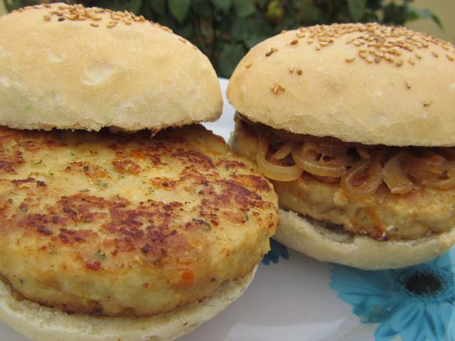Hamburguesas de pescado