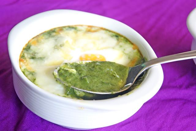 Espinacas a la crema