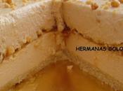 Tarta mousse caramelo, crujiente turron