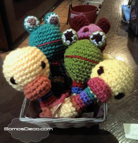 sonajeros de crochet