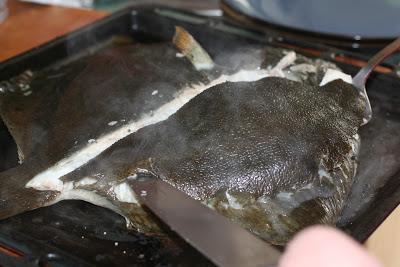 RODABALLO CON CREMA DE COLIFLOR