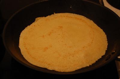 Crepes de verduras