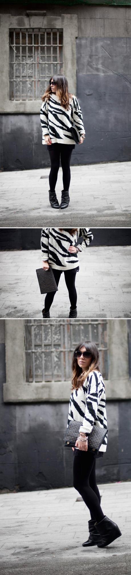 black & white trend