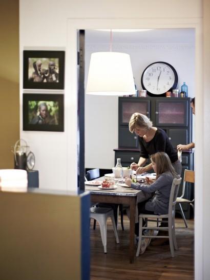 Homenaje a los 50 en una casa parisina