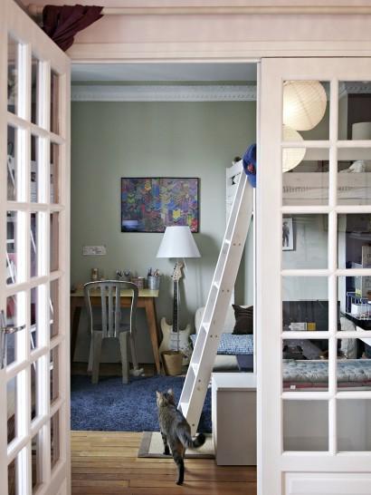 Homenaje a los 50 en una casa parisina