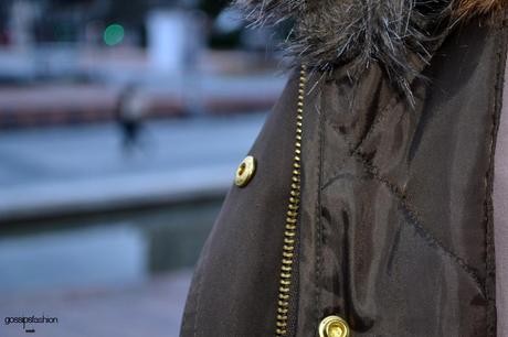 parka & leopard look