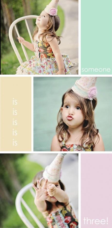 Un dulce tercer cumpleaños Un dulce tercer cumpleaños