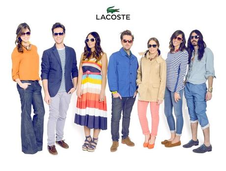 Shooting Lacoste Eyewear