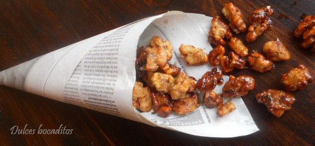 NUECES CARAMELIZADAS