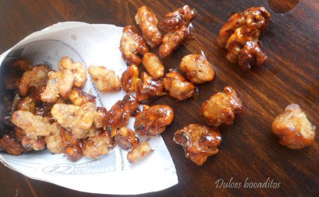 NUECES CARAMELIZADAS