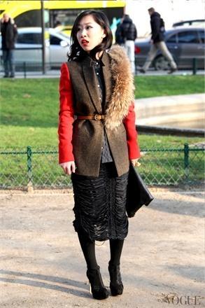 Tienes frío? Fíjate en cuatro looks de las calles de París!