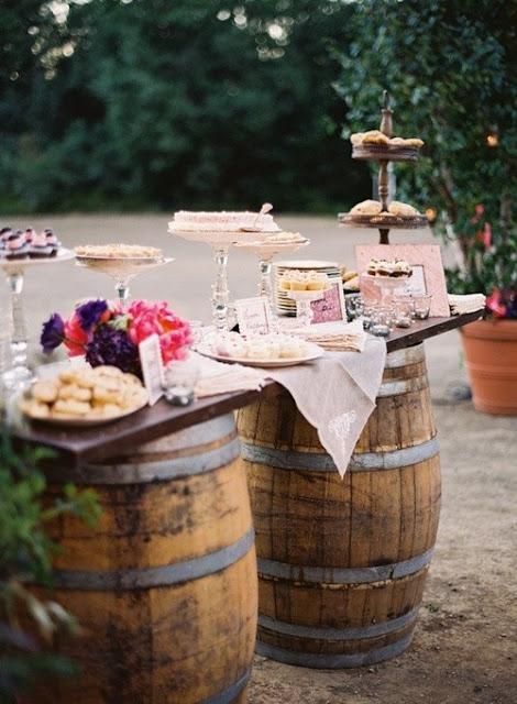 Ideas Para Decorar Tu Boda: Barriles