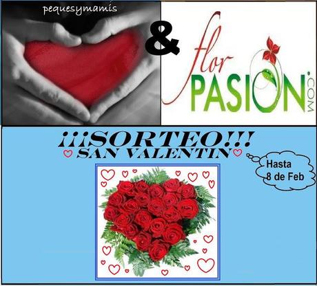 Sorteo San Valentín: Corazón de rosas cortesía de Florpasion Sorteo San Valentín: Corazón de rosas cortesía de Florpasion
