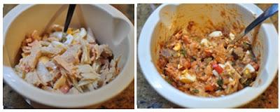 Empanada exprés de bonito y huevo