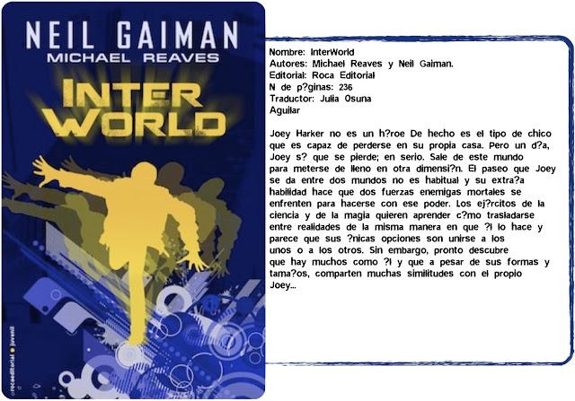 InterWorld ~ Neil Gaiman y Michael Reaves