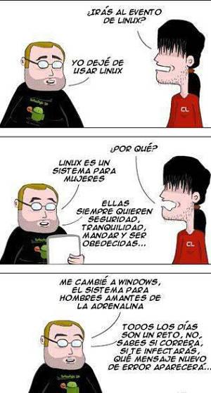 Actualidad Informática. ¿Linux es un sistema operativo para mujeres?. Rafael Barzanallana. UMU