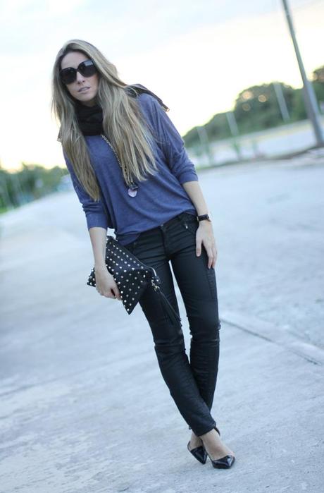 ZARA LEATHER PANTS