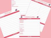 Diseño material oficina Érika DecoEventos