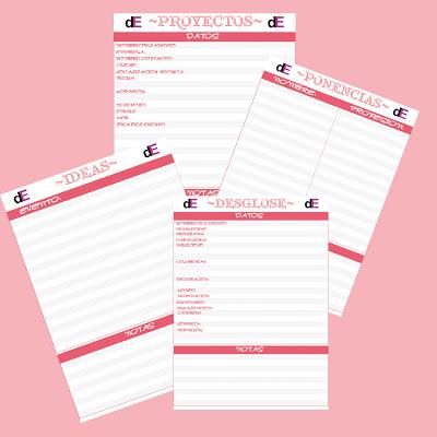 Diseño de material de oficina by Érika DecoEventos