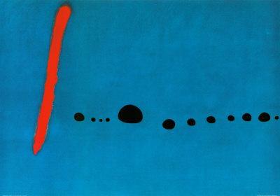 AZUL II DE JOAN MIRÓ AZUL II DE JOAN MIRÓ