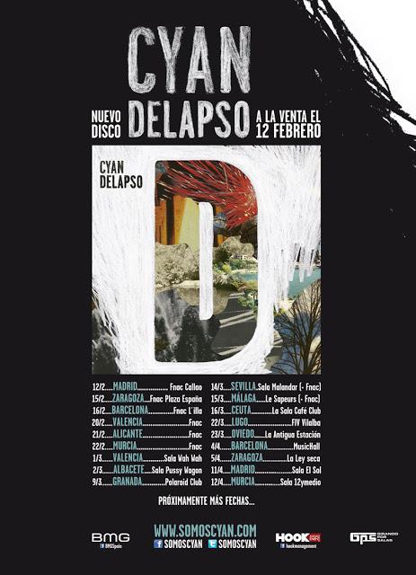 CYAN, DELAPSO TOUR (GIRA 2013)