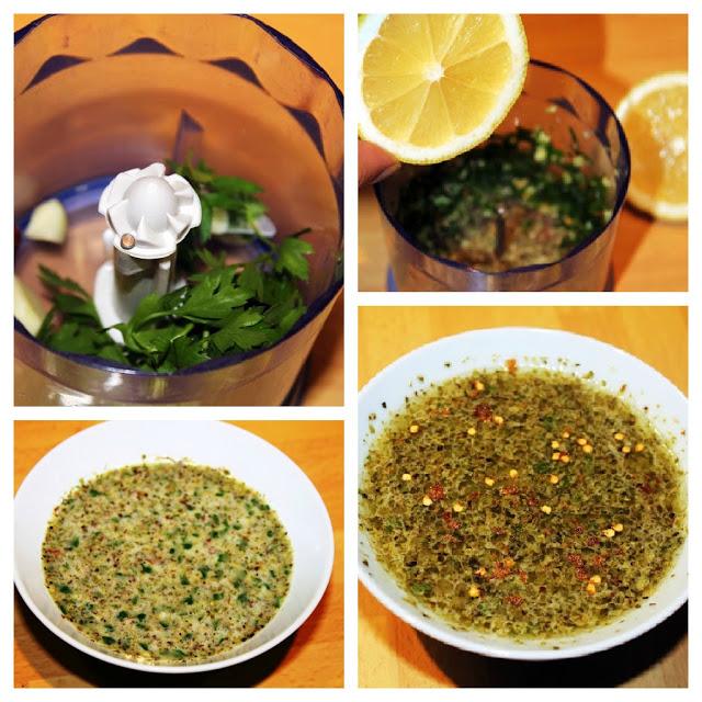 Bacalao rebozado con salsa de limón picante