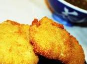 Bacalao rebozado salsa limón picante