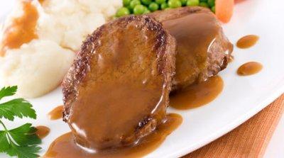 Filetes de ternera en salsa