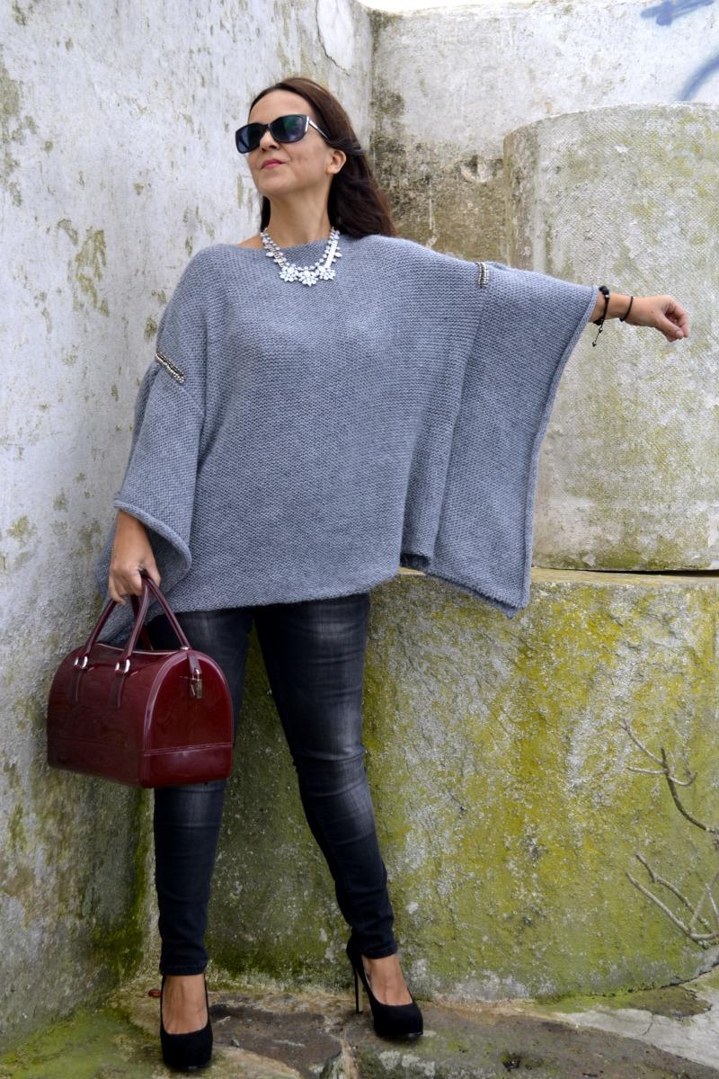 Jersey_Poncho_Outfit_Post_Zara_Furla_bag_02