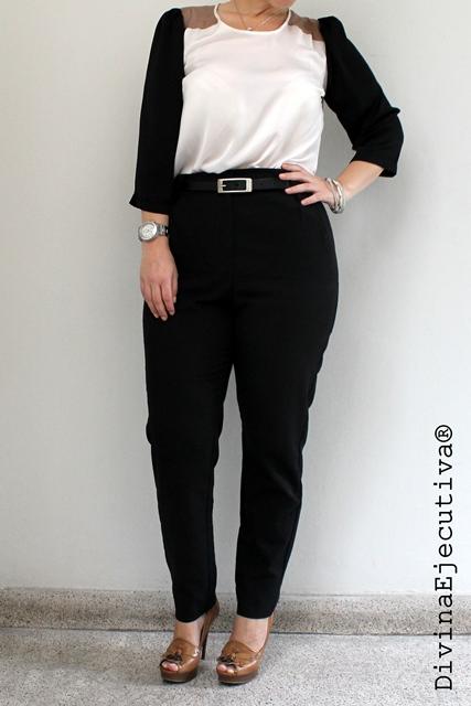 Look del día:  Negro & Camel