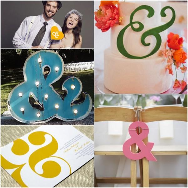 Inspiration. Ampersand wedding