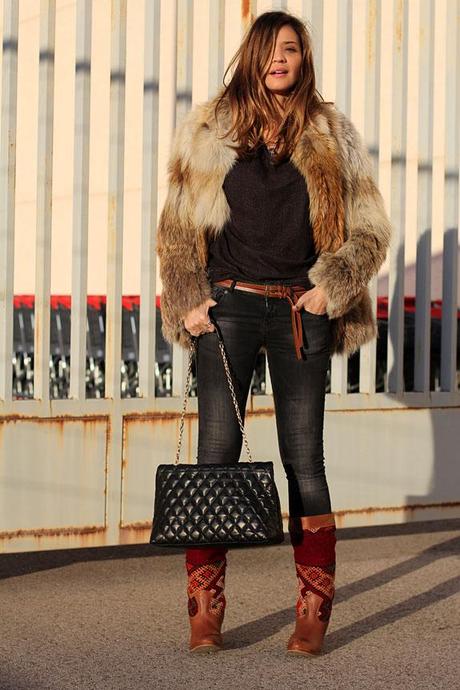 fur coat – lady addict