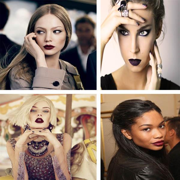 labios burgundy borgoña rojo