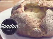 Fondue redondo para