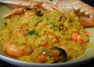 ARROZ MARINERO EN CALDERO