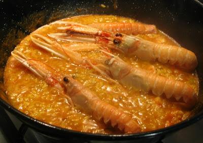 ARROZ MARINERO EN CALDERO