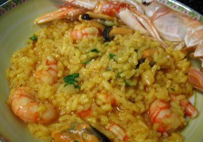 ARROZ MARINERO EN CALDERO