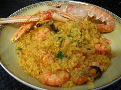 ARROZ MARINERO EN CALDERO