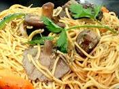 Yakisoba Cocina Oriental Receta Setas Shitake